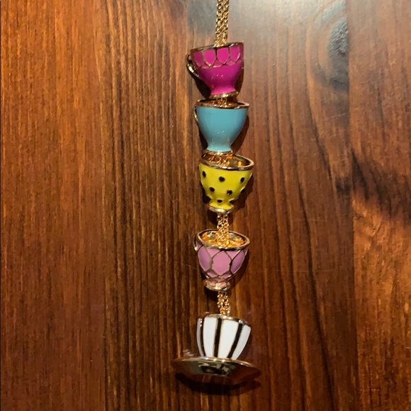 kate spade Jewelry Kate Spade Tea Time Teacup Pendant Necklace
